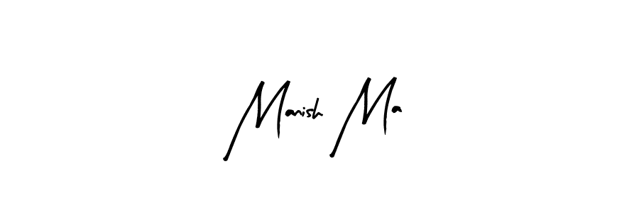 Create a beautiful signature design for name Manish Ma. With this signature (Arty Signature) fonts, you can make a handwritten signature for free. Manish Ma signature style 8 images and pictures png