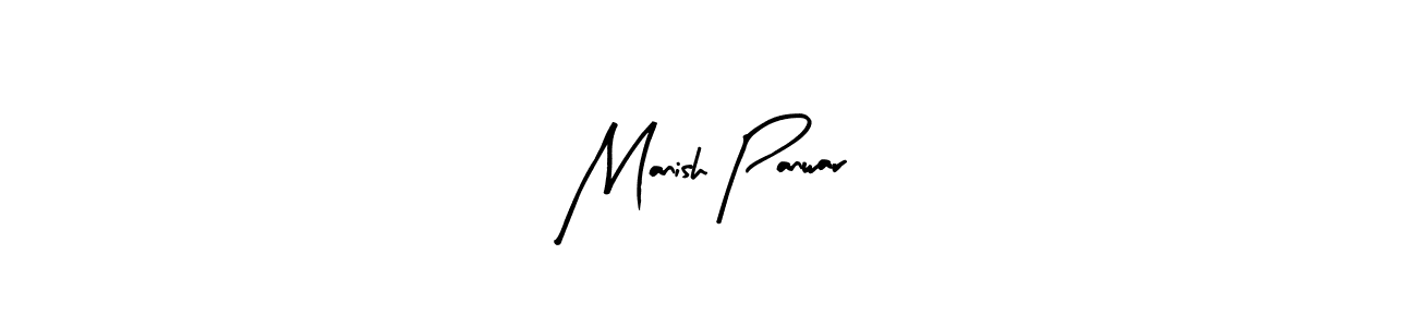 The best way (Arty Signature) to make a short signature is to pick only two or three words in your name. The name Manish Panwar include a total of six letters. For converting this name. Manish Panwar signature style 8 images and pictures png