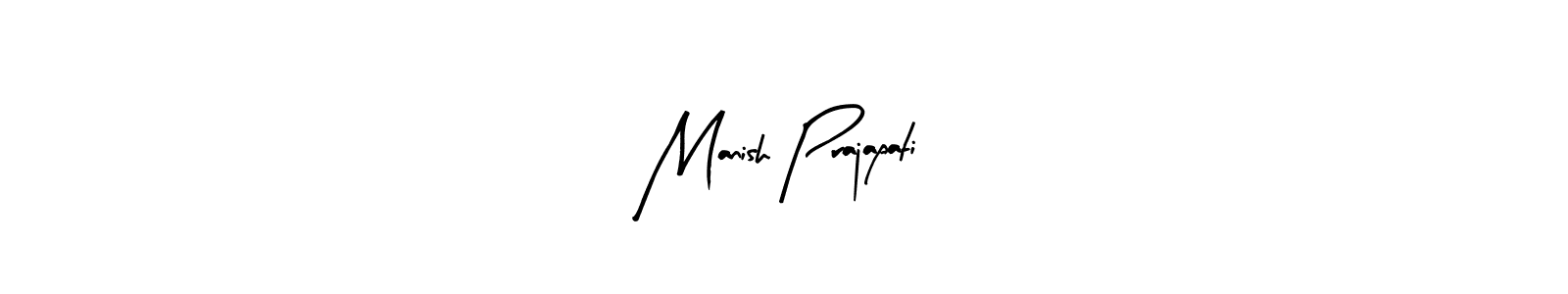 Also we have Manish Prajapati name is the best signature style. Create professional handwritten signature collection using Arty Signature autograph style. Manish Prajapati signature style 8 images and pictures png