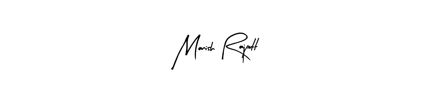 How to make Manish Rajputt signature? Arty Signature is a professional autograph style. Create handwritten signature for Manish Rajputt name. Manish Rajputt signature style 8 images and pictures png