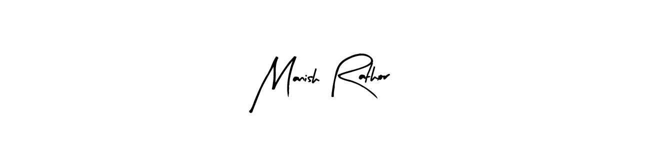 Make a beautiful signature design for name Manish Rathor. With this signature (Arty Signature) style, you can create a handwritten signature for free. Manish Rathor signature style 8 images and pictures png