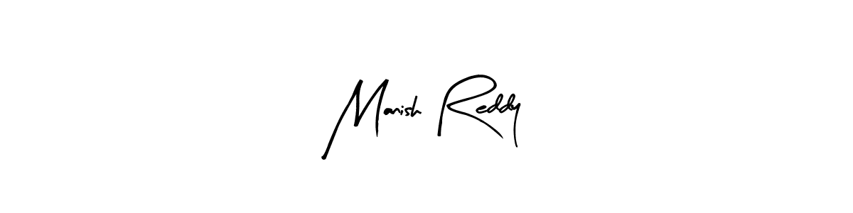 if you are searching for the best signature style for your name Manish Reddy. so please give up your signature search. here we have designed multiple signature styles  using Arty Signature. Manish Reddy signature style 8 images and pictures png