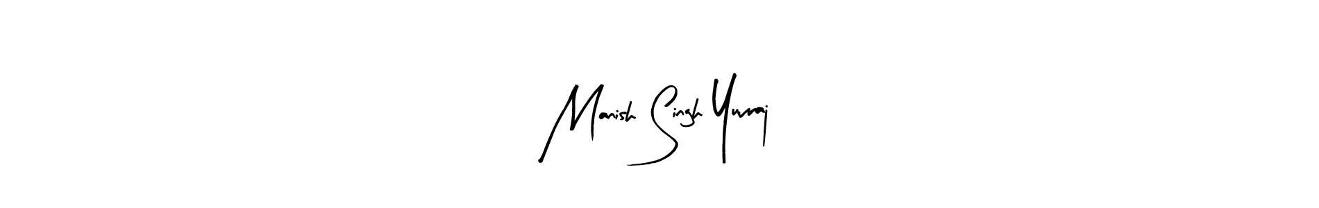 How to make Manish Singh Yuvraj signature? Arty Signature is a professional autograph style. Create handwritten signature for Manish Singh Yuvraj name. Manish Singh Yuvraj signature style 8 images and pictures png