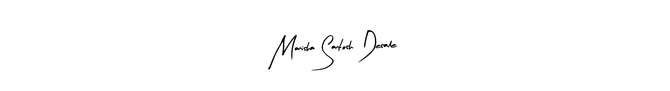 It looks lik you need a new signature style for name Manisha Santosh Desale. Design unique handwritten (Arty Signature) signature with our free signature maker in just a few clicks. Manisha Santosh Desale signature style 8 images and pictures png