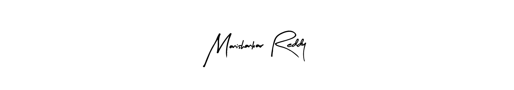 Design your own signature with our free online signature maker. With this signature software, you can create a handwritten (Arty Signature) signature for name Manishankar Reddy. Manishankar Reddy signature style 8 images and pictures png