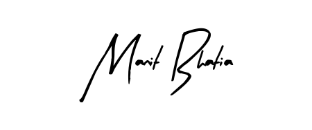 A classic penmanship look for Manit Bhatia. The Arty Signature font brings timeless elegance and confidence to every signed document. Manit Bhatia signature style 8 images and pictures png