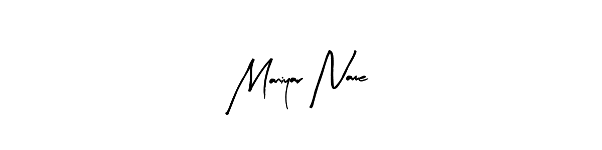 How to make Maniyar Name name signature. Use Arty Signature style for creating short signs online. This is the latest handwritten sign. Maniyar Name signature style 8 images and pictures png