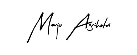 Check out images of Autograph of Manju Agnihotri name. Actor Manju Agnihotri Signature Style. Arty Signature is a professional sign style online. Manju Agnihotri signature style 8 images and pictures png