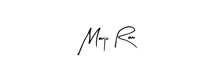 Use a signature maker to create a handwritten signature online. With this signature software, you can design (Arty Signature) your own signature for name Manju Ram. Manju Ram signature style 8 images and pictures png