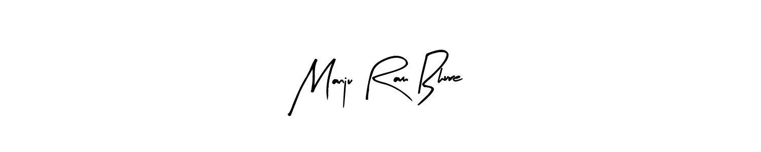 if you are searching for the best signature style for your name Manju Ram Bhure. so please give up your signature search. here we have designed multiple signature styles  using Arty Signature. Manju Ram Bhure signature style 8 images and pictures png