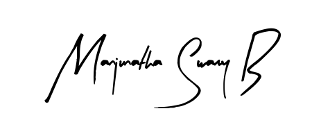 The best way (Arty Signature) to make a short signature is to pick only two or three words in your name. For converting this name Manjunatha Swamy B. Manjunatha Swamy B signature style 8 images and pictures png