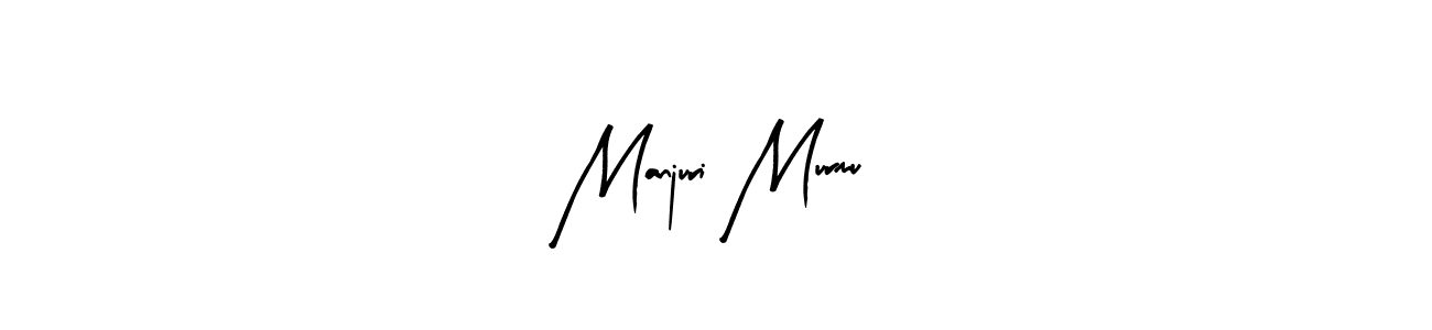 Here are the top 10 professional signature styles for the name Manjuri Murmu. These are the best autograph styles you can use for your name. Manjuri Murmu signature style 8 images and pictures png