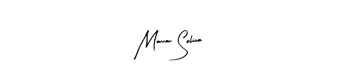 Design your own signature with our free online signature maker. With this signature software, you can create a handwritten (Arty Signature) signature for name Mannan Sohima. Mannan Sohima signature style 8 images and pictures png