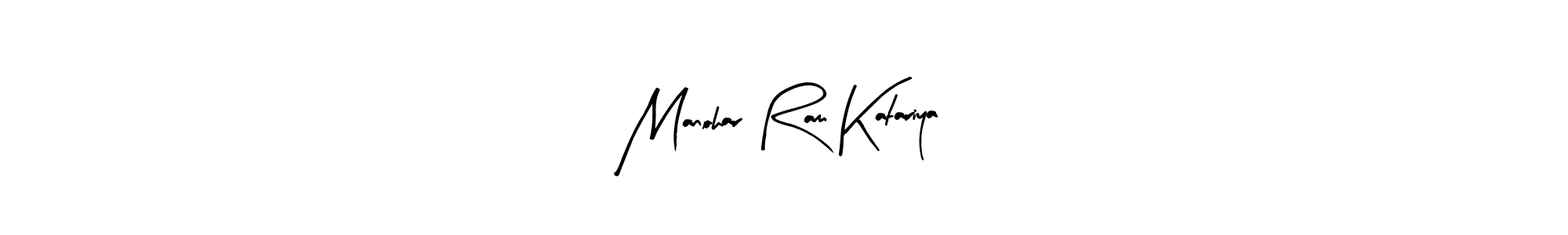 How to Draw Manohar Ram Katariya signature style? Arty Signature is a latest design signature styles for name Manohar Ram Katariya. Manohar Ram Katariya signature style 8 images and pictures png