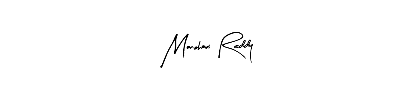 Also we have Manohari Reddy name is the best signature style. Create professional handwritten signature collection using Arty Signature autograph style. Manohari Reddy signature style 8 images and pictures png