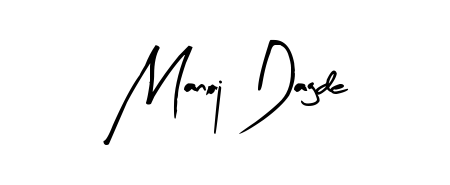 A modern signature idea for name Manoj Dagde using Arty Signature font. Clean strokes and elegant curves make it stand out instantly. Manoj Dagde signature style 8 images and pictures png