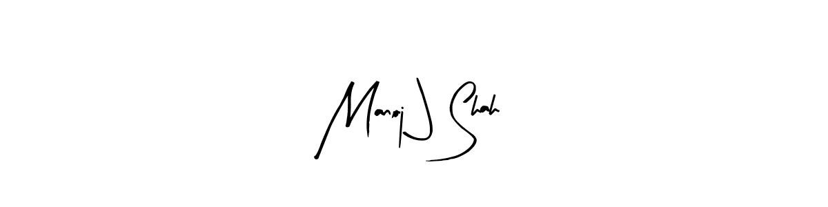 Also we have Manoj J Shah name is the best signature style. Create professional handwritten signature collection using Arty Signature autograph style. Manoj J Shah signature style 8 images and pictures png
