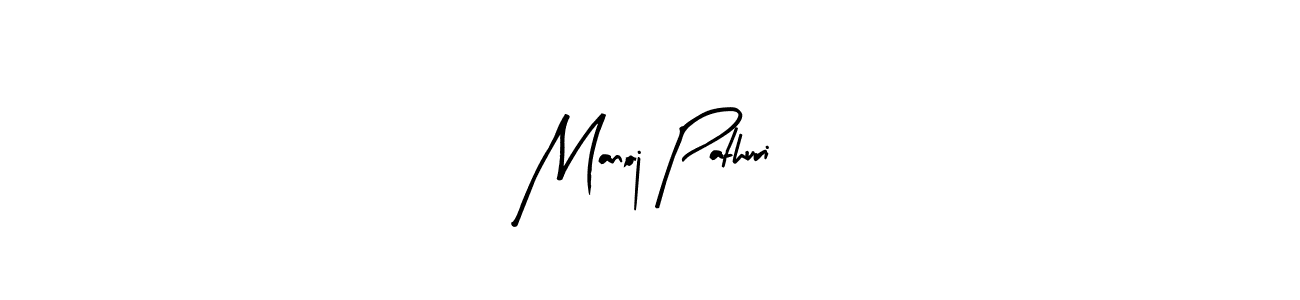Create a beautiful signature design for name Manoj Pathuri. With this signature (Arty Signature) fonts, you can make a handwritten signature for free. Manoj Pathuri signature style 8 images and pictures png