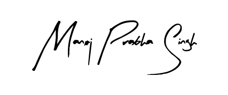Arty Signature is a professional signature style that is perfect for those who want to add a touch of class to their signature. Get Manoj Prabha Singh name fancy signature for free. Manoj Prabha Singh signature style 8 images and pictures png