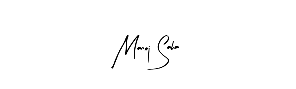 Use a signature maker to create a handwritten signature online. With this signature software, you can design (Arty Signature) your own signature for name Manoj Saha. Manoj Saha signature style 8 images and pictures png