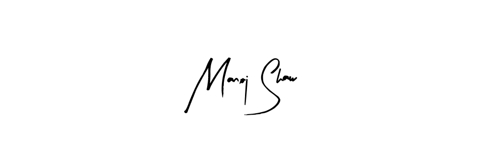 Similarly Arty Signature is the best handwritten signature design. Signature creator online .You can use it as an online autograph creator for name Manoj Shaw. Manoj Shaw signature style 8 images and pictures png