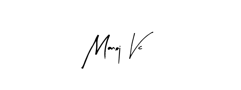 You can use this online signature creator to create a handwritten signature for the name Manoj Vc. This is the best online autograph maker. Manoj Vc signature style 8 images and pictures png