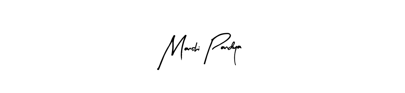 Also You can easily find your signature by using the search form. We will create Manshi Pandya name handwritten signature images for you free of cost using Arty Signature sign style. Manshi Pandya signature style 8 images and pictures png