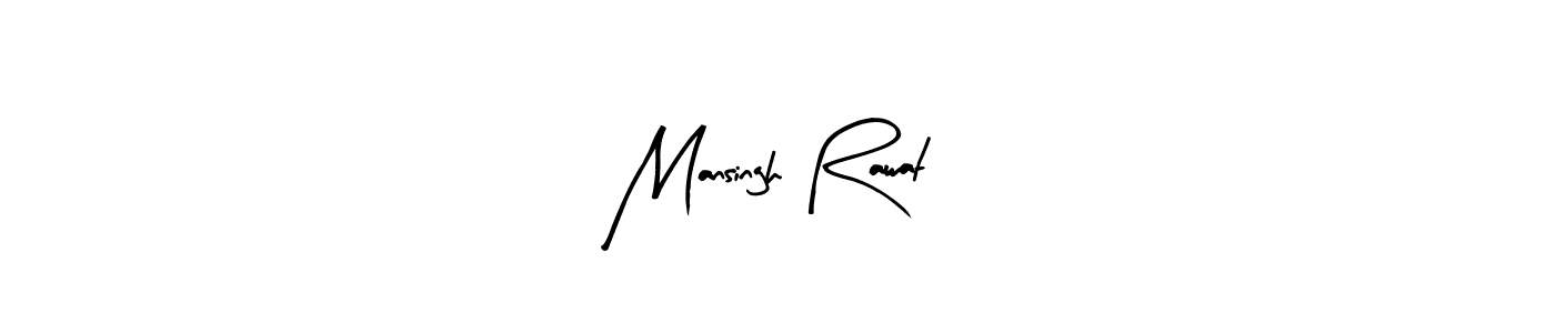 This is the best signature style for the Mansingh Rawat name. Also you like these signature font (Arty Signature). Mix name signature. Mansingh Rawat signature style 8 images and pictures png