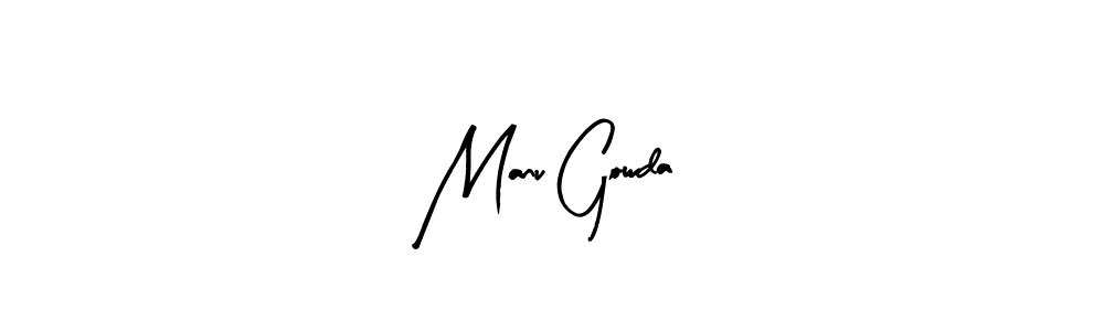 Make a beautiful signature design for name Manu Gowda. Use this online signature maker to create a handwritten signature for free. Manu Gowda signature style 8 images and pictures png