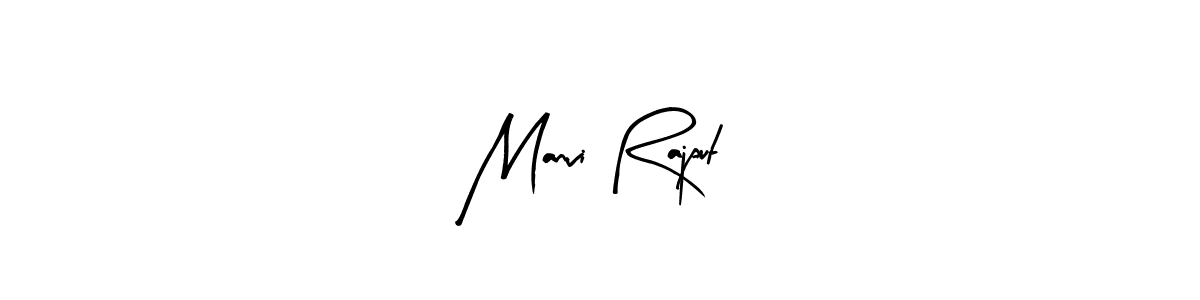 Make a beautiful signature design for name Manvi Rajput. With this signature (Arty Signature) style, you can create a handwritten signature for free. Manvi Rajput signature style 8 images and pictures png