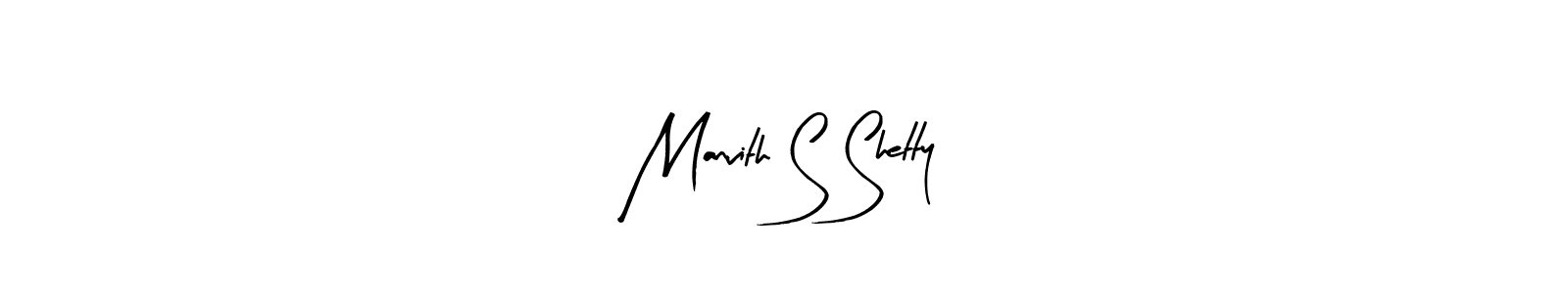 How to make Manvith S Shetty signature? Arty Signature is a professional autograph style. Create handwritten signature for Manvith S Shetty name. Manvith S Shetty signature style 8 images and pictures png