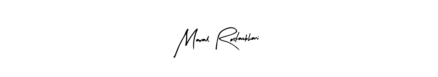 Best and Professional Signature Style for Maral Rostamkhani. Arty Signature Best Signature Style Collection. Maral Rostamkhani signature style 8 images and pictures png