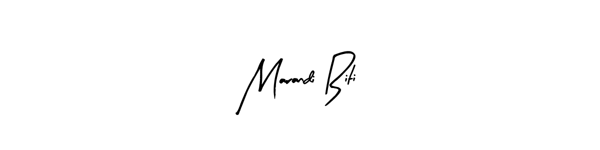 How to make Marandi Biti signature? Arty Signature is a professional autograph style. Create handwritten signature for Marandi Biti name. Marandi Biti signature style 8 images and pictures png