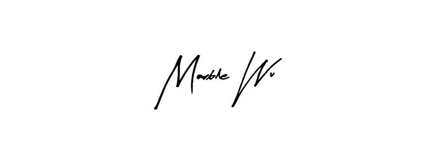 Also we have Marble Wu name is the best signature style. Create professional handwritten signature collection using Arty Signature autograph style. Marble Wu signature style 8 images and pictures png