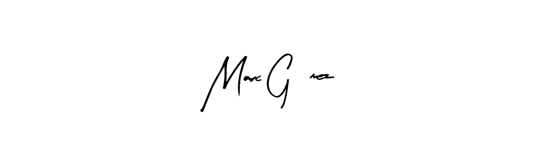 The best way (Arty Signature) to make a short signature is to pick only two or three words in your name. The name Marc Gómez include a total of six letters. For converting this name. Marc Gómez signature style 8 images and pictures png