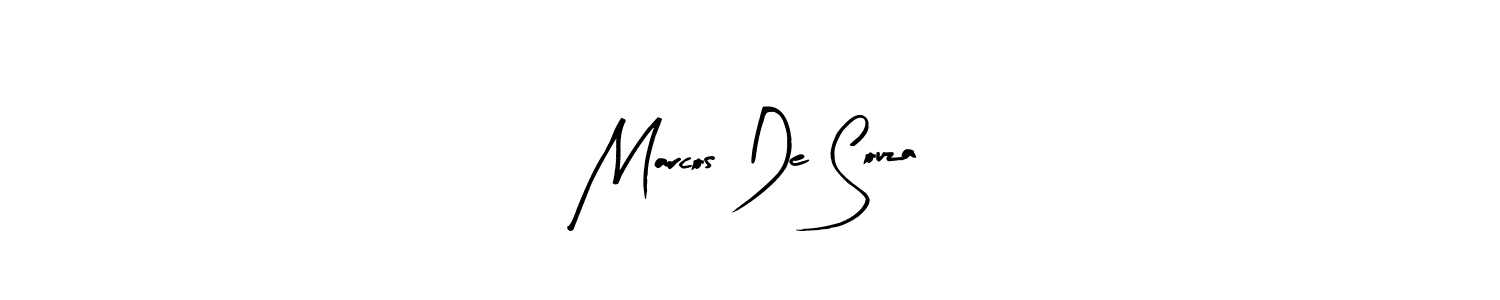if you are searching for the best signature style for your name Marcos De Souza. so please give up your signature search. here we have designed multiple signature styles  using Arty Signature. Marcos De Souza signature style 8 images and pictures png