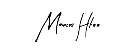 Achieve flawless digital penmanship with Marcus Htoo name in Arty Signature font. The perfect tool for creating online signatures. Marcus Htoo signature style 8 images and pictures png