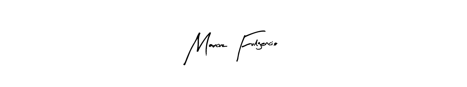 Similarly Arty Signature is the best handwritten signature design. Signature creator online .You can use it as an online autograph creator for name Marcuz Fulgencio. Marcuz Fulgencio signature style 8 images and pictures png
