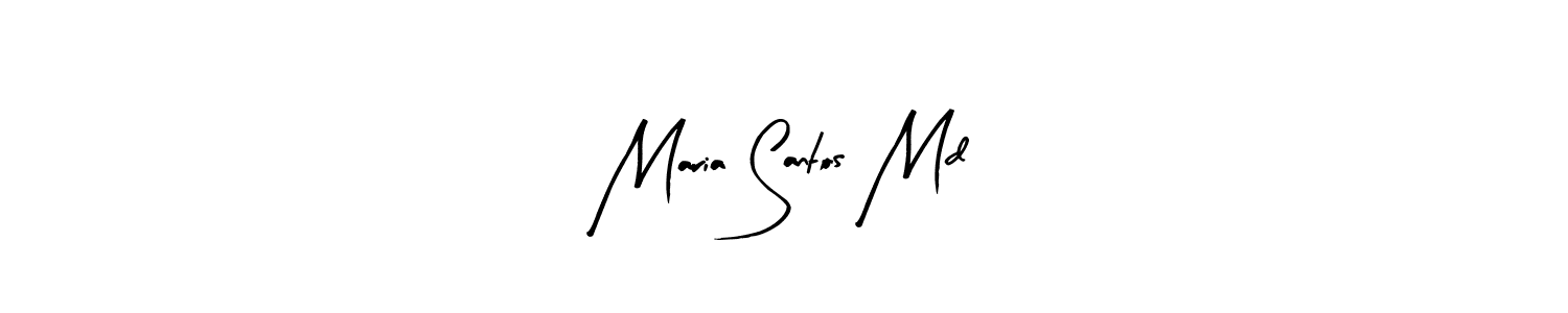 How to Draw Maria Santos Md signature style? Arty Signature is a latest design signature styles for name Maria Santos Md. Maria Santos Md signature style 8 images and pictures png
