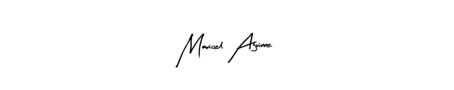 How to Draw Maricel Aguirre signature style? Arty Signature is a latest design signature styles for name Maricel Aguirre. Maricel Aguirre signature style 8 images and pictures png