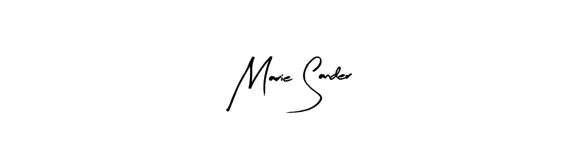 Make a beautiful signature design for name Marie Sander. Use this online signature maker to create a handwritten signature for free. Marie Sander signature style 8 images and pictures png