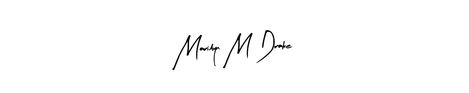 Also we have Marilyn M Drake name is the best signature style. Create professional handwritten signature collection using Arty Signature autograph style. Marilyn M Drake signature style 8 images and pictures png