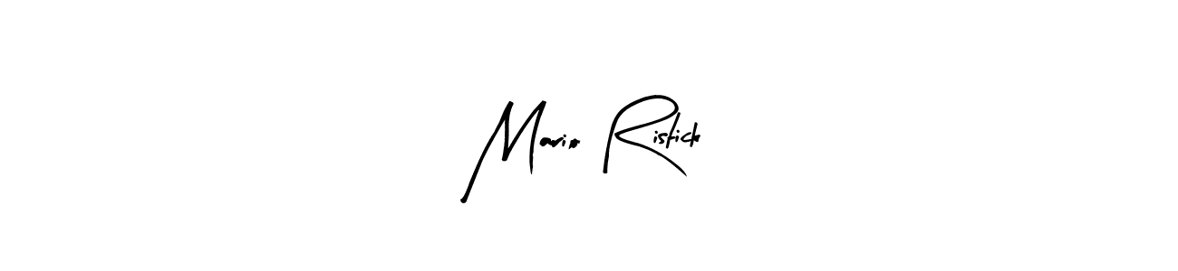 Once you've used our free online signature maker to create your best signature Arty Signature style, it's time to enjoy all of the benefits that Mario Ristick name signing documents. Mario Ristick signature style 8 images and pictures png