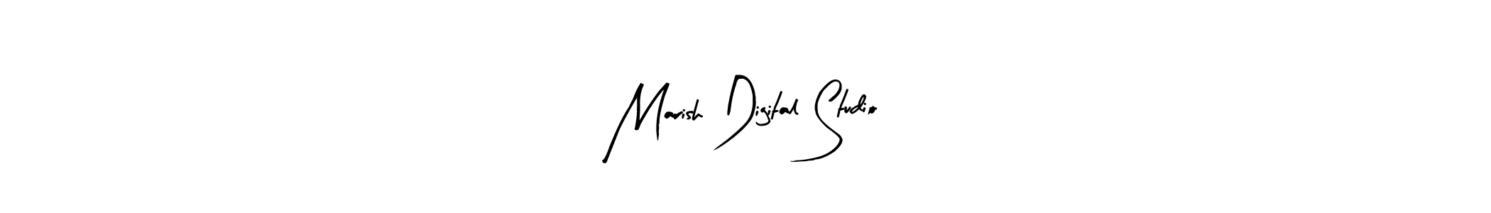 How to make Marish Digital Studio signature? Arty Signature is a professional autograph style. Create handwritten signature for Marish Digital Studio name. Marish Digital Studio signature style 8 images and pictures png