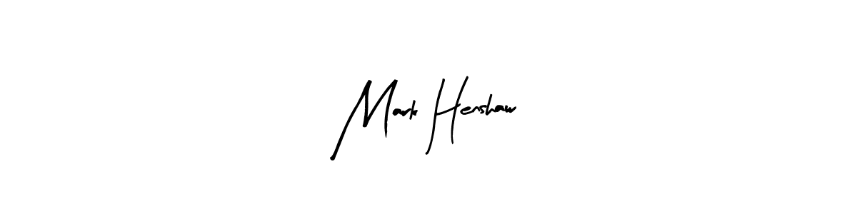 How to make Mark Henshaw name signature. Use Arty Signature style for creating short signs online. This is the latest handwritten sign. Mark Henshaw signature style 8 images and pictures png