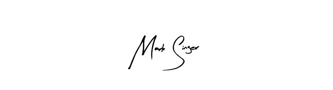 Create a beautiful signature design for name Mark Singer. With this signature (Arty Signature) fonts, you can make a handwritten signature for free. Mark Singer signature style 8 images and pictures png