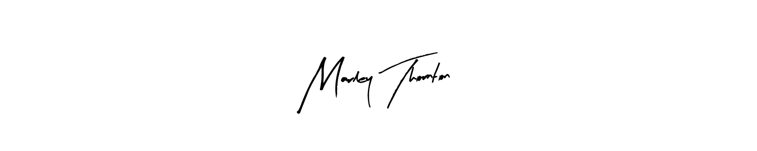 if you are searching for the best signature style for your name Marley Thornton. so please give up your signature search. here we have designed multiple signature styles  using Arty Signature. Marley Thornton signature style 8 images and pictures png