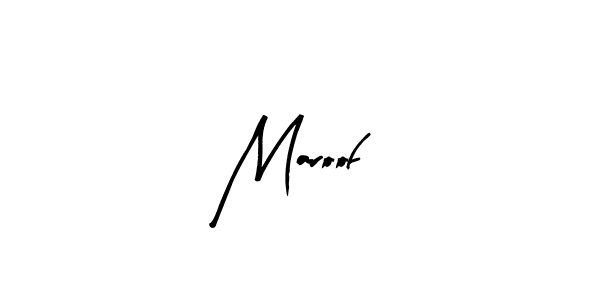 if you are searching for the best signature style for your name Maroof. so please give up your signature search. here we have designed multiple signature styles  using Arty Signature. Maroof signature style 8 images and pictures png