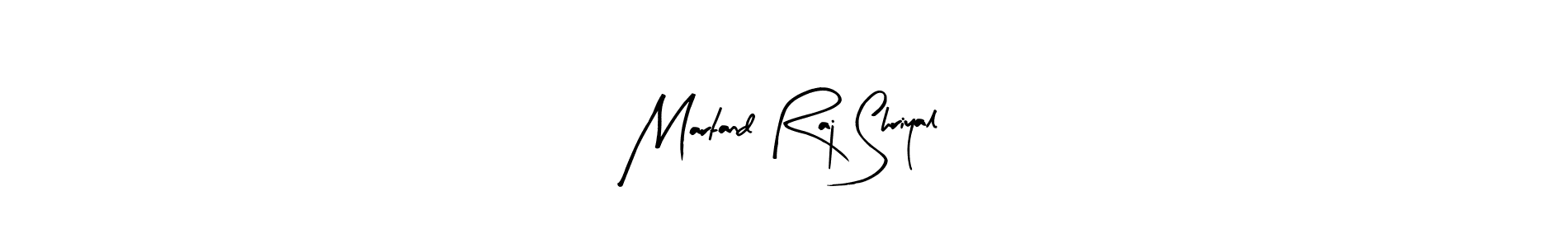 Design your own signature with our free online signature maker. With this signature software, you can create a handwritten (Arty Signature) signature for name Martand Raj Shriyal. Martand Raj Shriyal signature style 8 images and pictures png