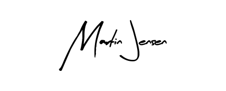 The Arty Signature font transforms the name Martin Jensen into an executive sign with sharp precision and distinguished character. Martin Jensen signature style 8 images and pictures png